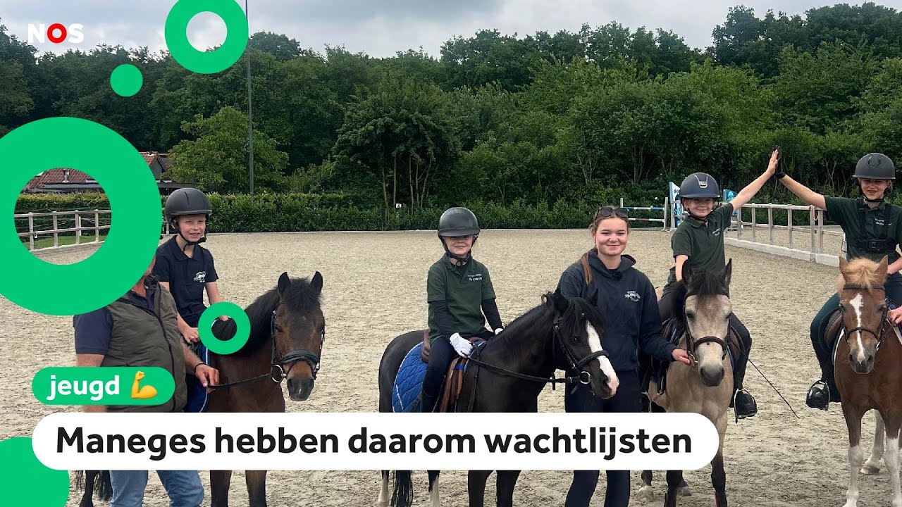Paardrijden steeds populairder: 'Het is rustgevend'