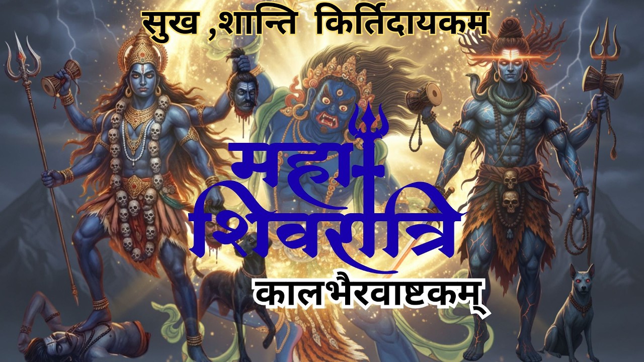 🌕 महाशिवरात्रि 2026 : कालभैरवाष्टकम् का अद्भुत संगम |🌕 ये शिव भजन आपकी रात बदल देंगे!🌕 / 🔱 / 🙏