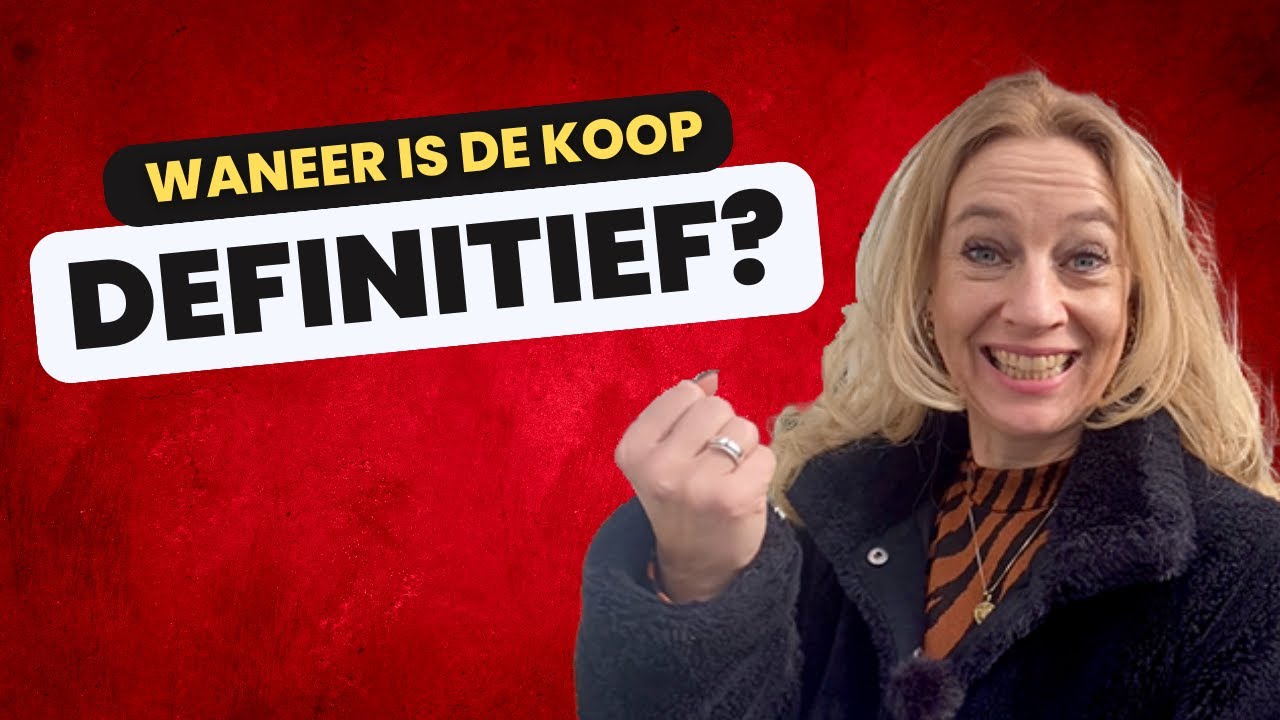 Bieden op een huis: Mijn bod is geaccepteerd, heb ik nu een huis gekocht?