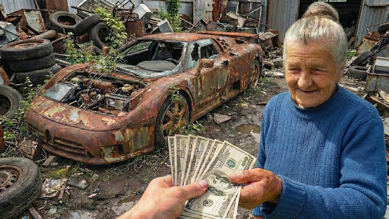 I Bought an Abandoned Bugatti EB110 (1991) for $1,000 and Fully Restored It | ASMR Car Restoration