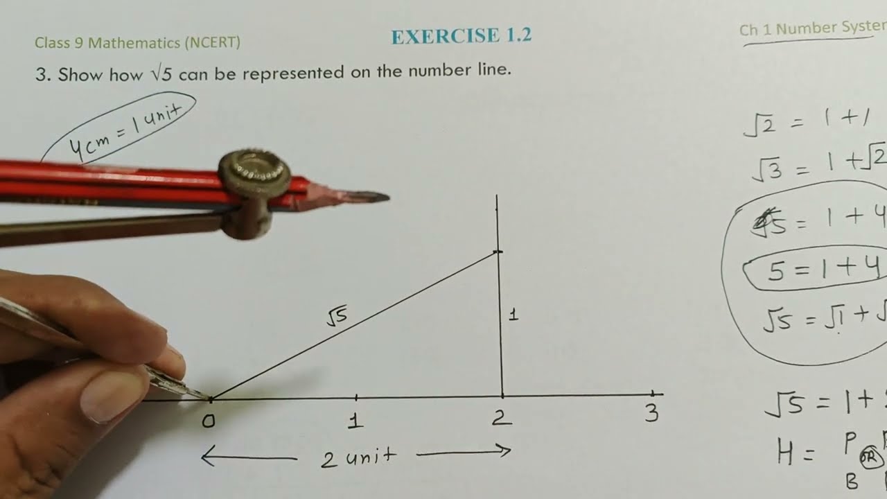 Q3 : Exercise 1.2 : Ch 1 Number System | Class 9 Maths NCERT