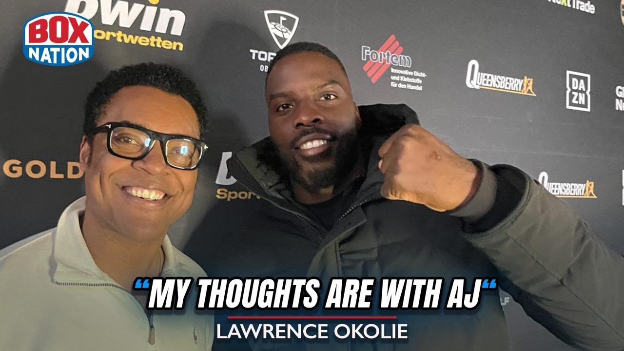 “HE'S GOT A DIFFERENT KIND OF PRESSURE.”...Lawrence Okolie On Anthony Joshua