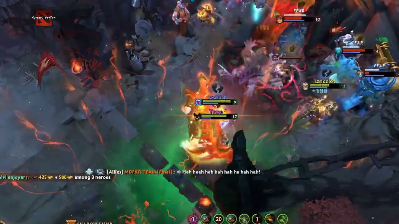 How to destroy enemy's fountain in 7.33b patch - Dota2 bug #dota2 #dota2gameplay