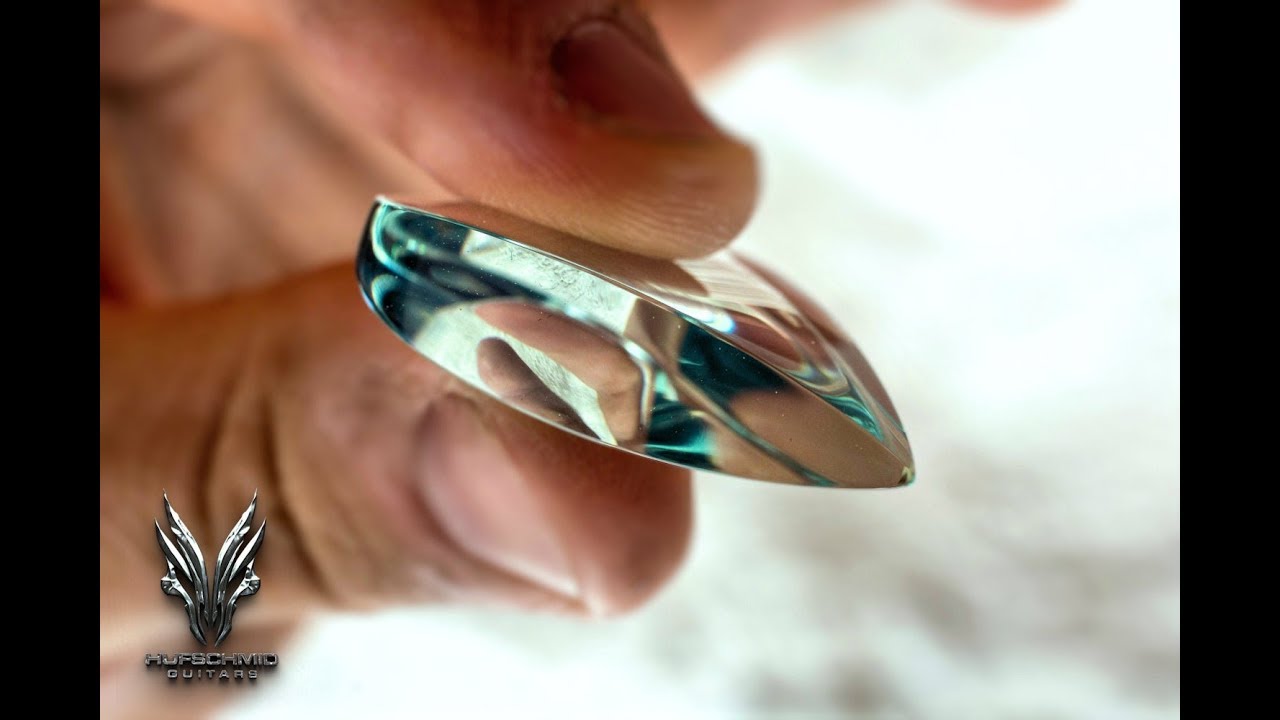 The original Hufschmid glass effect drop plectrum!