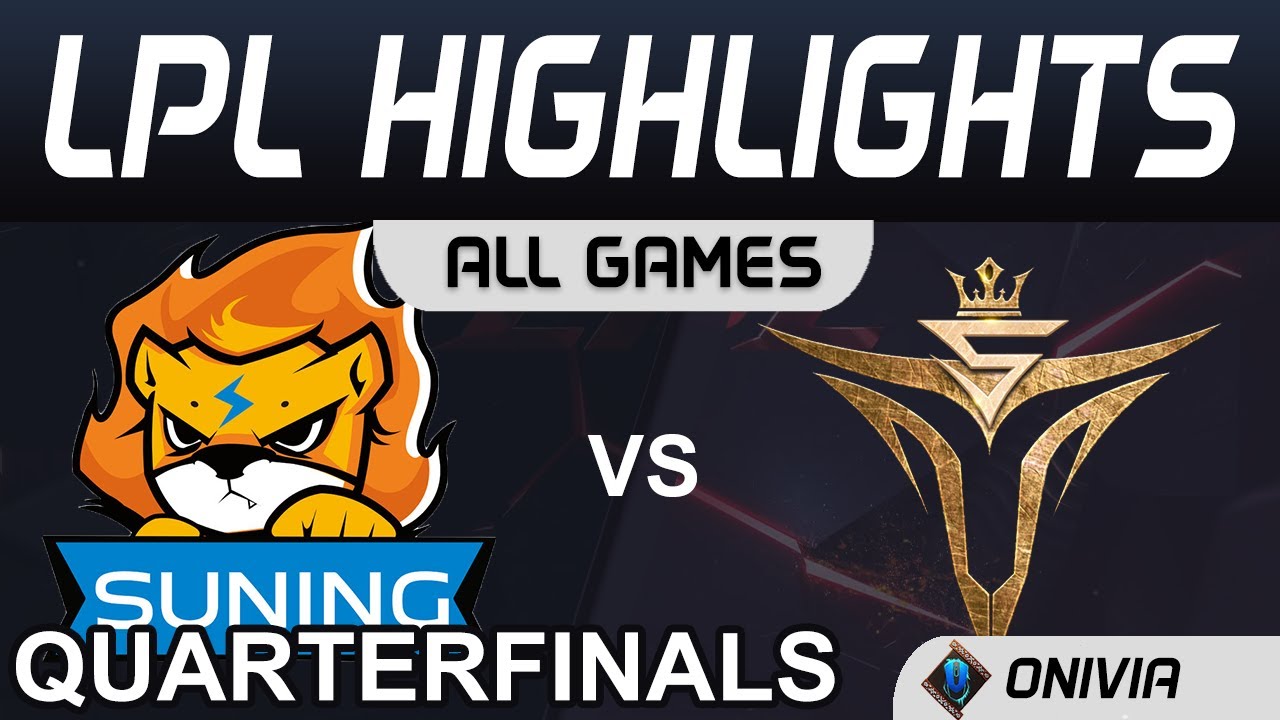 SN vs V5 Highlights ALL GAMES Quarterfinals LPL Summer Playoffs 2020 Suning vs Victory Five by Onivi