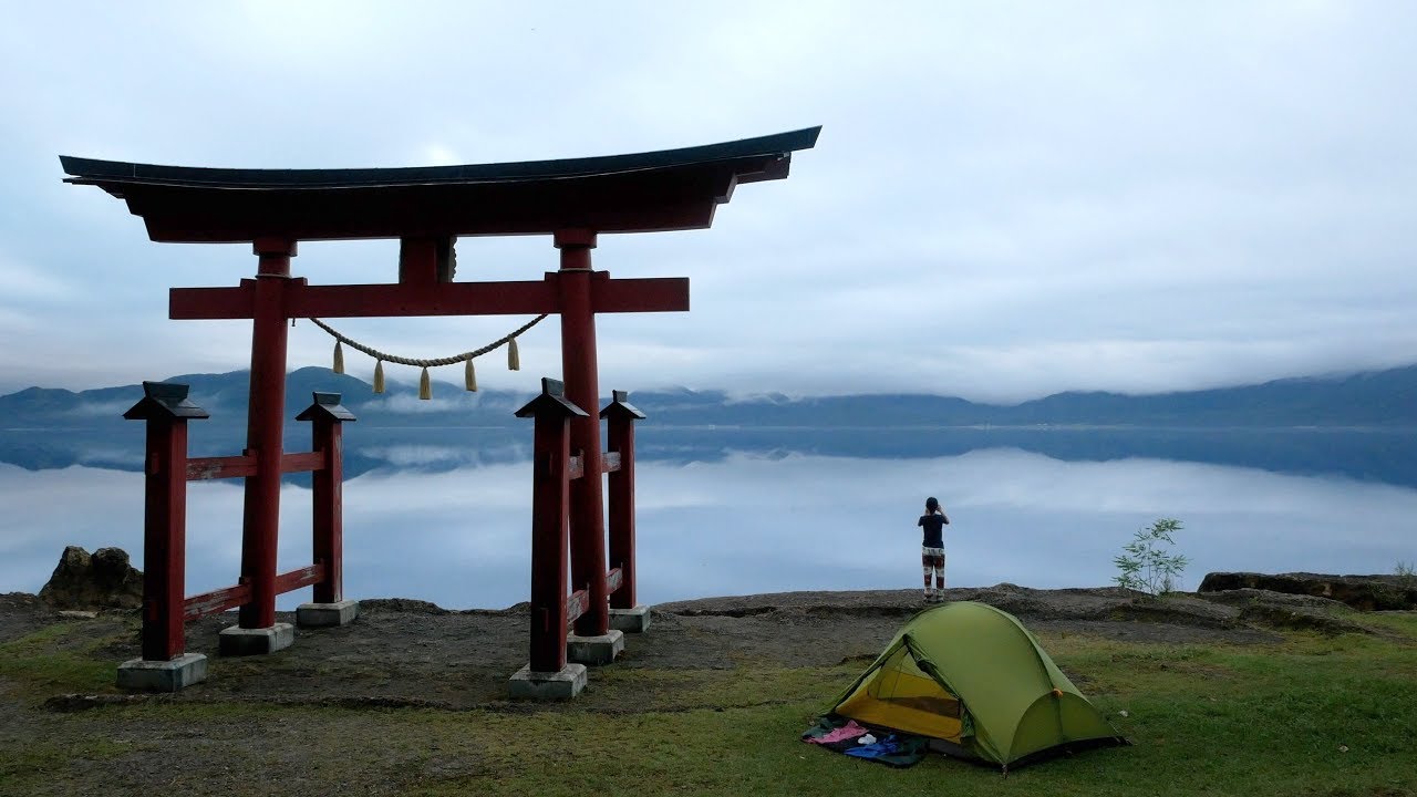 Cycle Touring and Camping in Tohoku, Japan