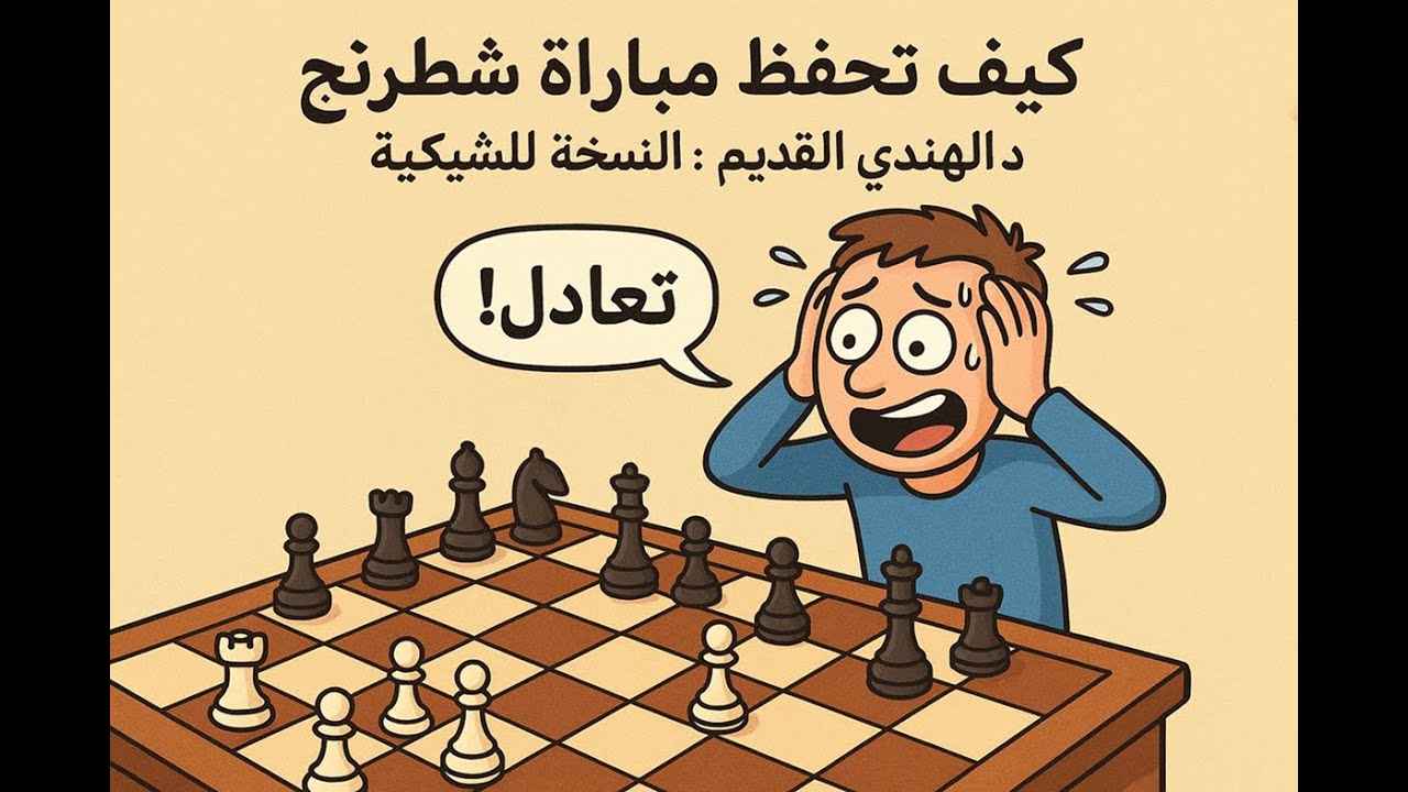 كنت سأخسر 😱 لكن أنقذت المباراة بتعادل مجنون! الدفاع الهندي القديم النسخة التشيكية Old Indian Defense