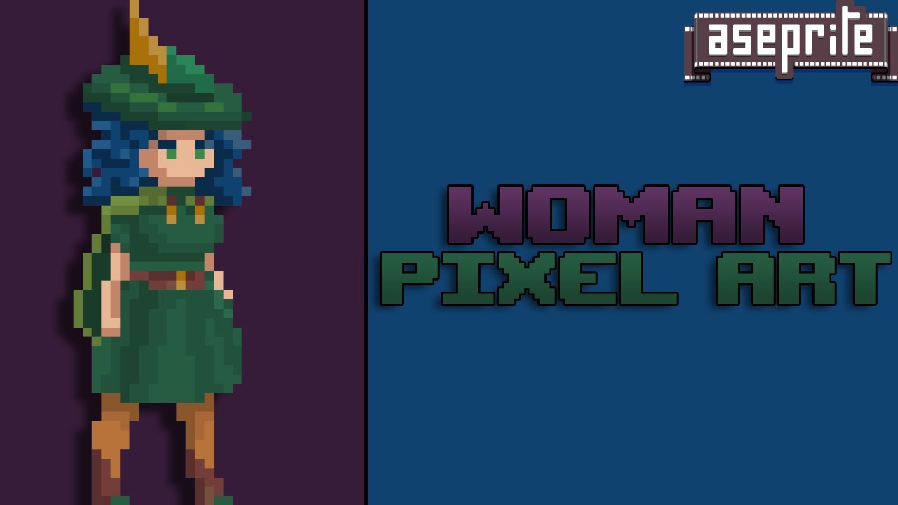 Pixel Art #7: Woman