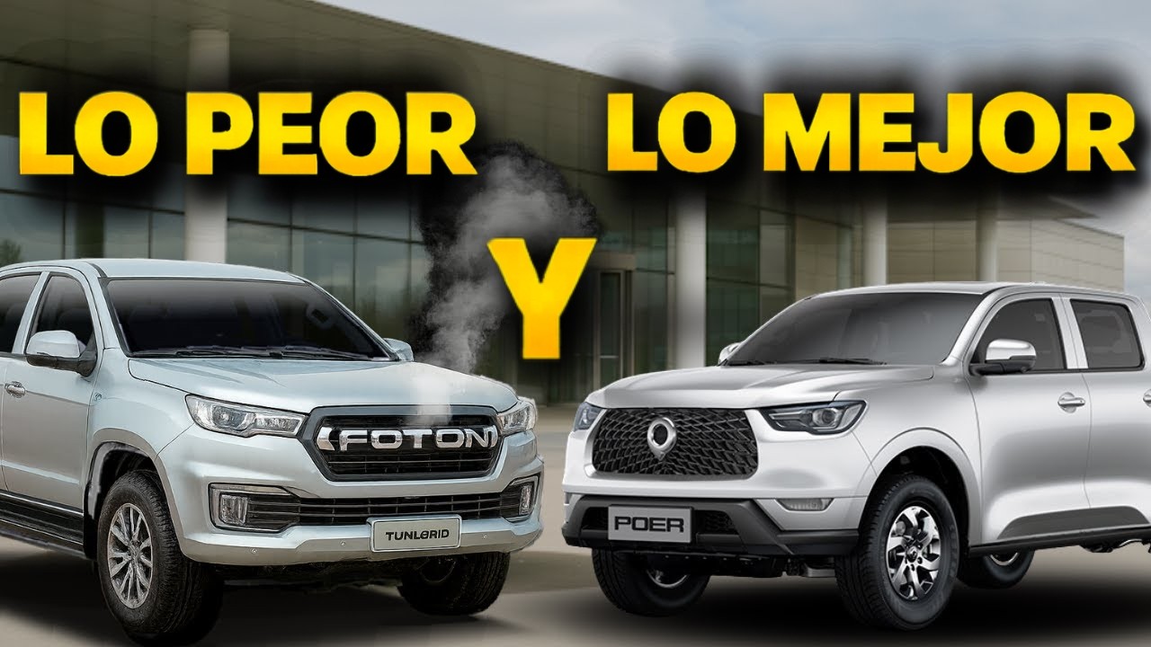 🚫 3 PICK UP CHINAS a evitar y ✅ 4 que s&iacute; valen la PENA comprar en 2026