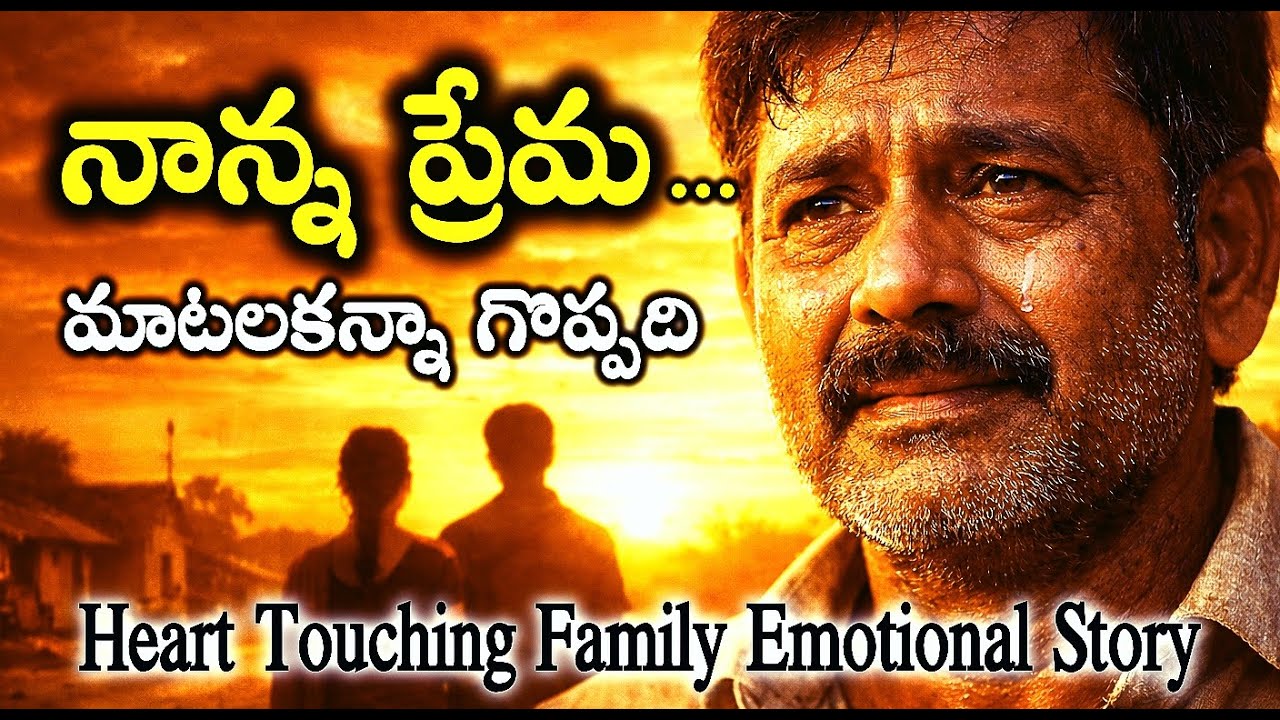 నాన్న ప్రేమ… మాటలకన్నా గొప్పది | Heart Touching Family Emotional Story |Emotional Video | CMG VIBES
