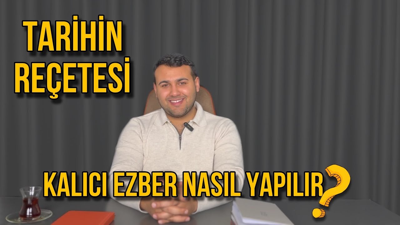 Tarih’i FULL Yapma Sanatı Tarih Dersinde Kalıcı Ezber  Nasıl Yapılır? #kpss #yks