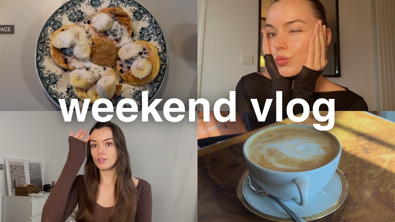week-end productif à la maison  : lash lift, sport, recette Erewhon & discussion sur la productivité