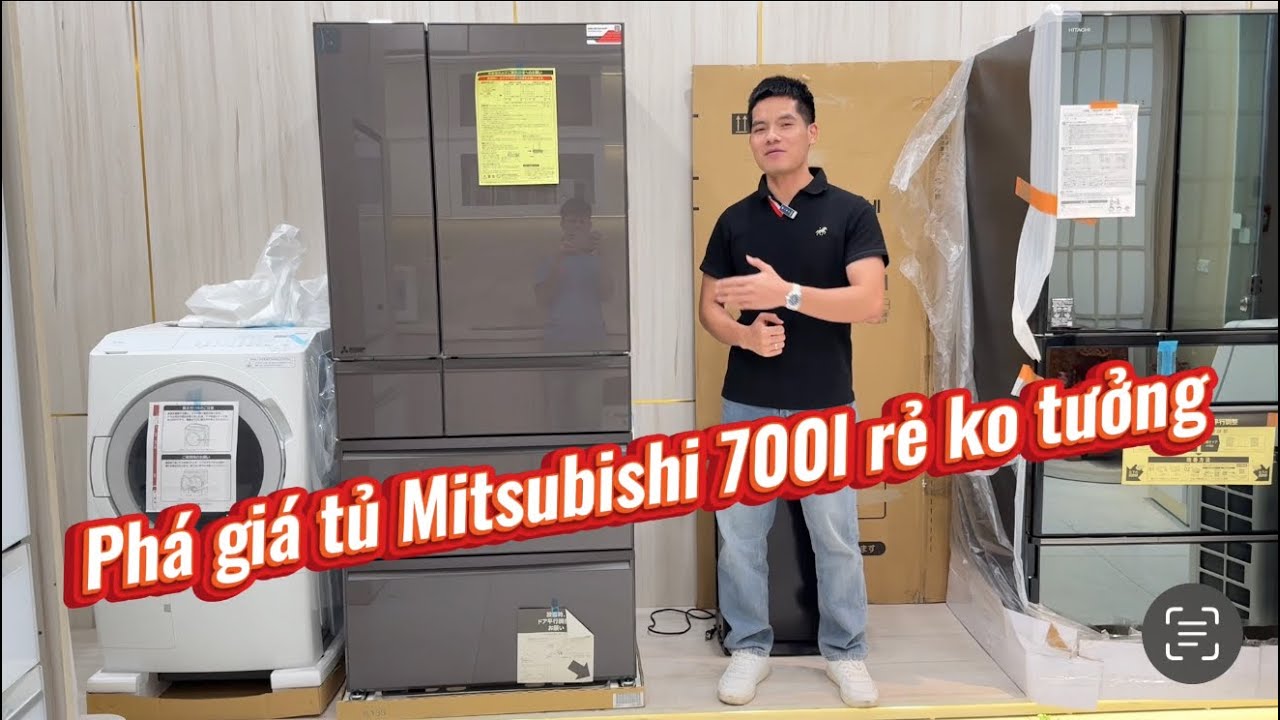 Phá giá tủ Mitsubishi 700l bán giá gốc. 0966 937 999