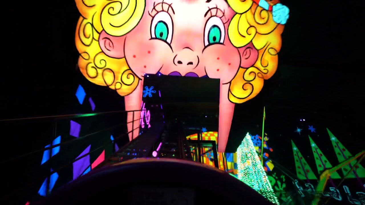 Laff Trakk Christmas Candyland Official POV Hersheypark | Hershey, PA