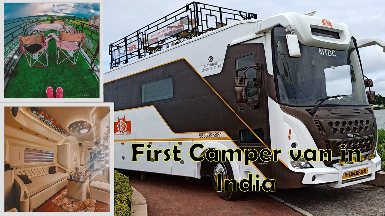 India's First Luxury Camper BUS  | Camping BUS | Motohom | Prathmesh Chaukekar Celebrity Vanity Van