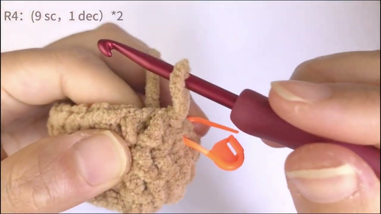 How to Crochet a Mr. Bean's Teddy Bear --  Crochet Tutorial for  Beginners by Crochet Cat -- P 2