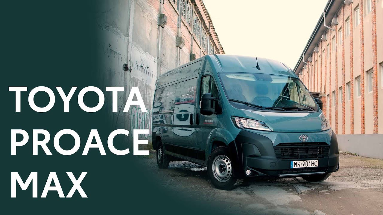 Toyota Proace Max | Największy model dostawczy Toyoty!