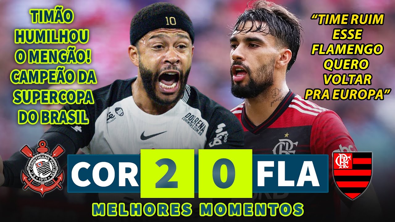 TIMÃO CAMPEÃO DA SUPER C0P4! PAQUEBET ERROU UM GOL DE BAIXO DO GOL E O TIMÃO EMPURROU SEM DÓ