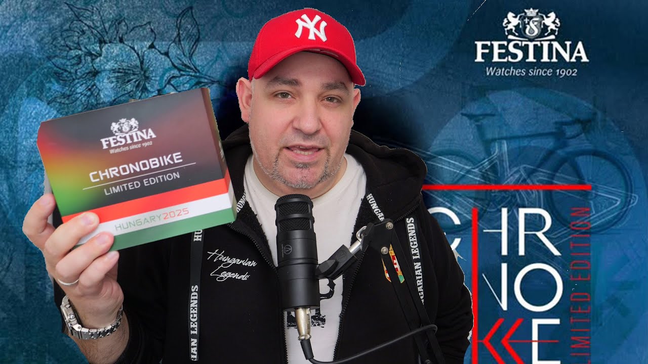 Milyen a Festina Chrono Bike 2025 Magyarország limitált kiadása? Mutatom!