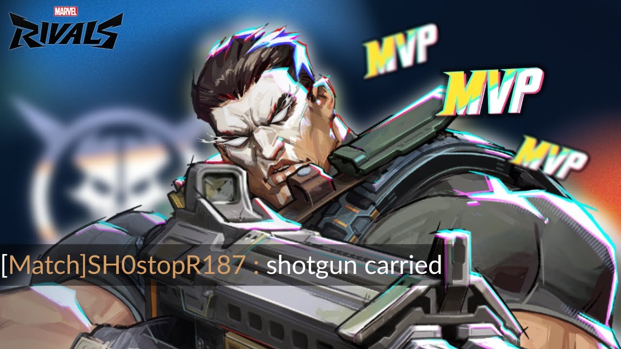 The Punisher's SHOTGUN is CRAZY in Marvel Rivals