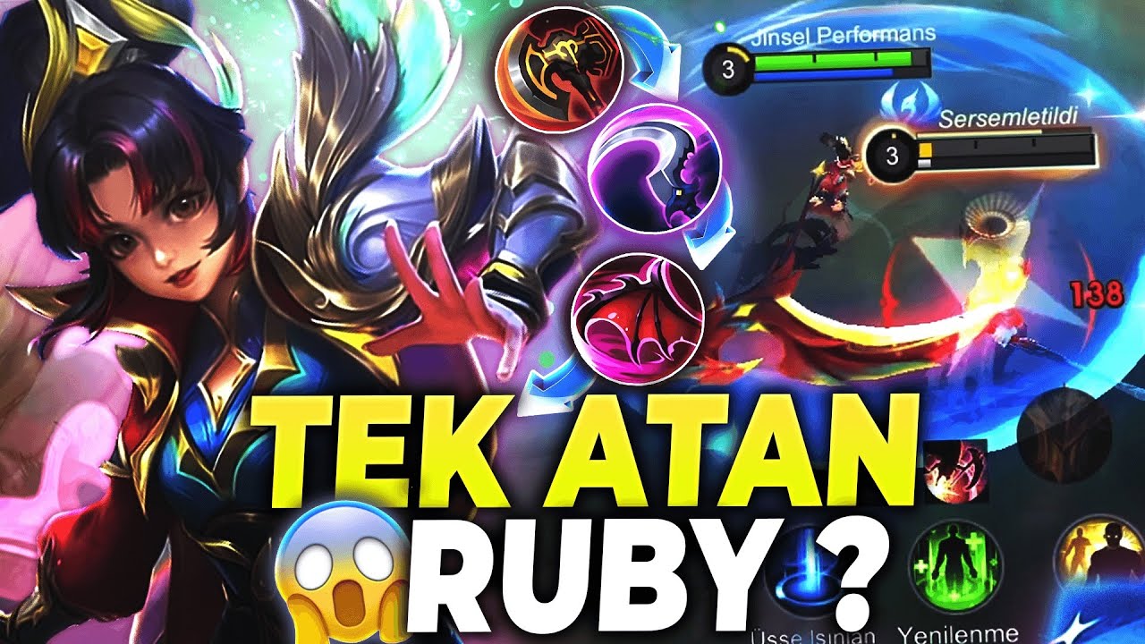 ARGUS ULTİ BASAMADAN TEK YİYOR - FULL HASAR RUBY | Mobile Legends