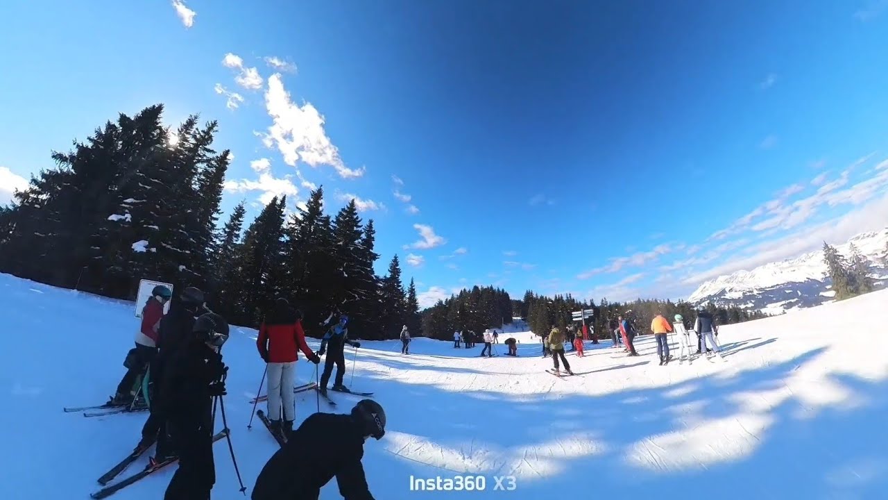 Saint Gervais la princesse Blue slope 💙💙 22 2 2026