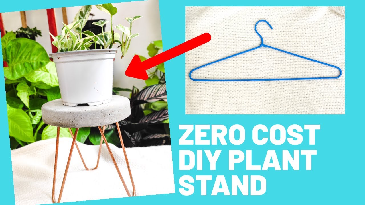 zero cost diy plant stand