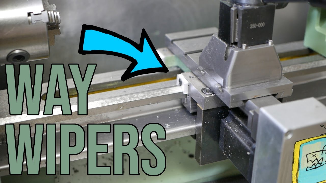 Way Wipers for the CNC Mini Lathe - Episode 40
