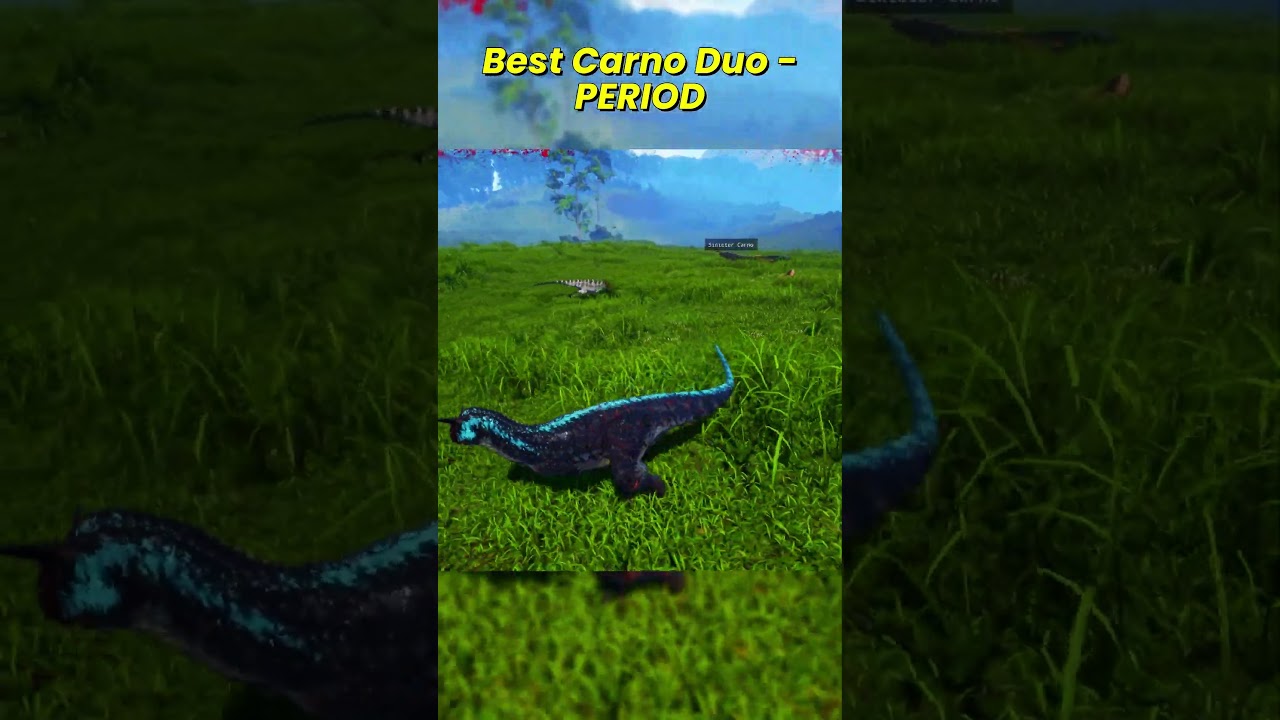 Top 1% Carno Duo  #theisle #theislegameplay #theisleevrima #gameplay #gaming #dinosaur #carnotaurus