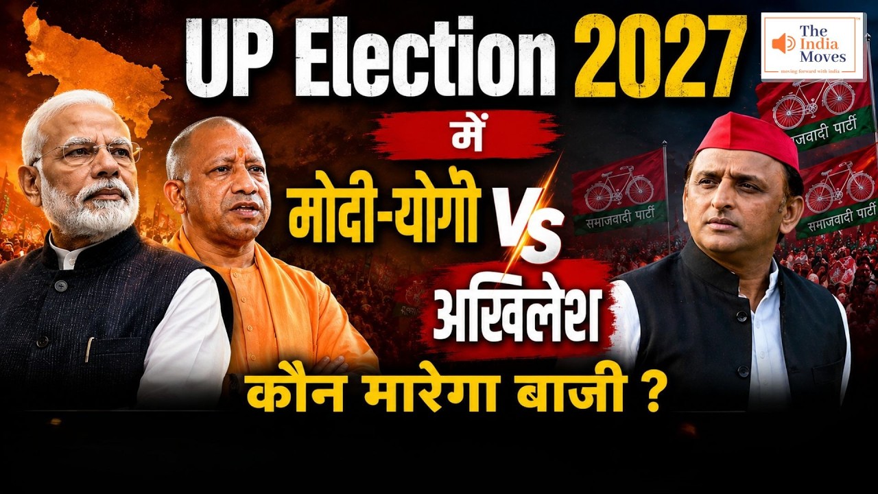 UP Election 2027 में Modi - Yogi बनाम Akhilesh, कौन मारेगा बाजी ? | The India Moves .राष्ट्र प्रथम !