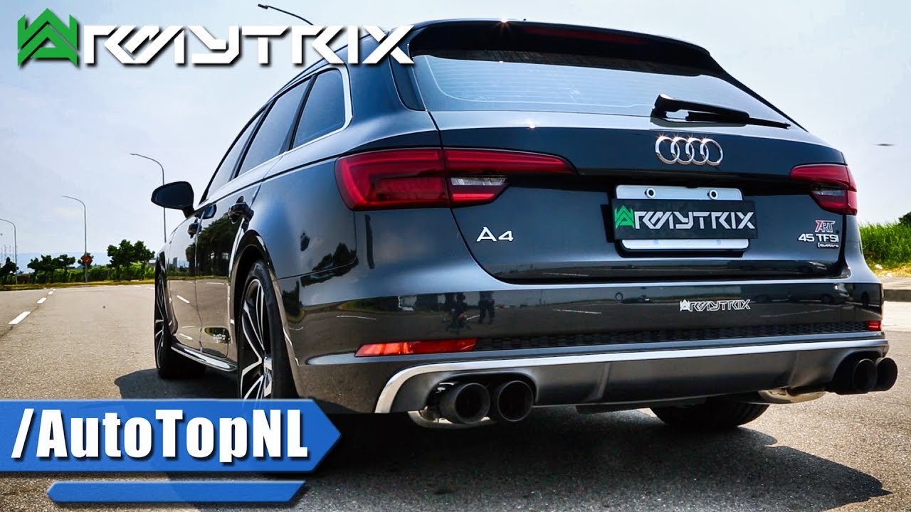 2017 Audi A4 Quattro (B9) w/ Armytrix Exhaust – LOUD DYNO & DRIVING SOUND!