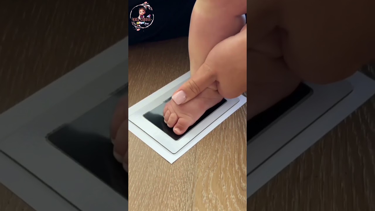 Baby Hand and Foot Print ink 👣 to save memories of your little ones memories 😍 #baby #memories