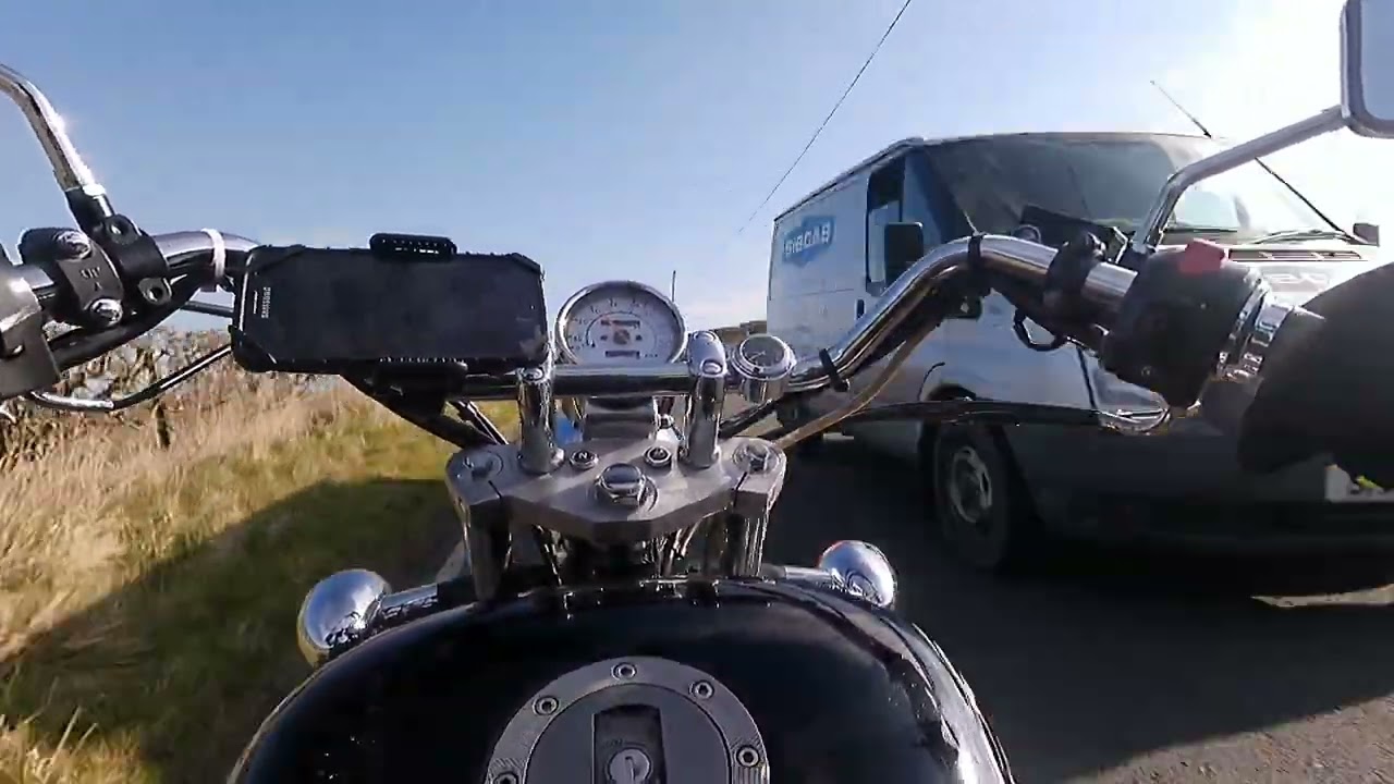 125cc AJS Regal Raptor Livingston to Crammond via Blackness, Abercorn, South Queensferry 6