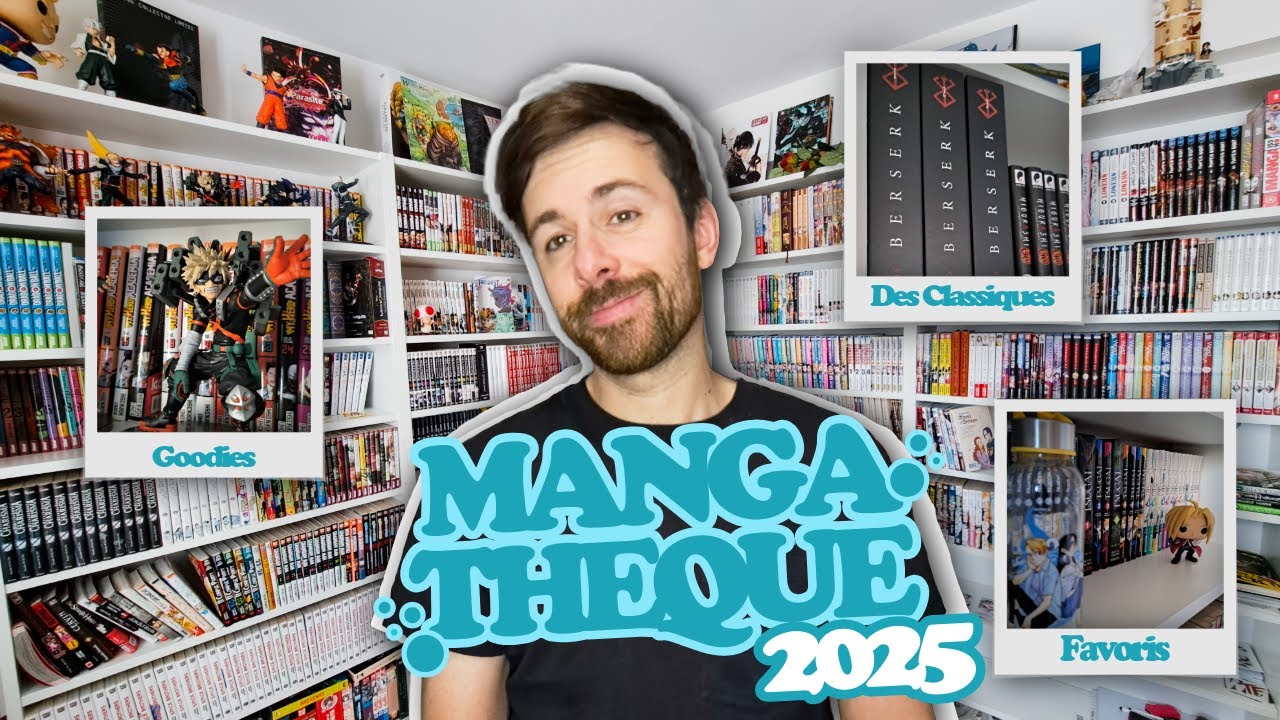 Ma Mangath&egrave;que 2025 : +280 mangas en 1 an !