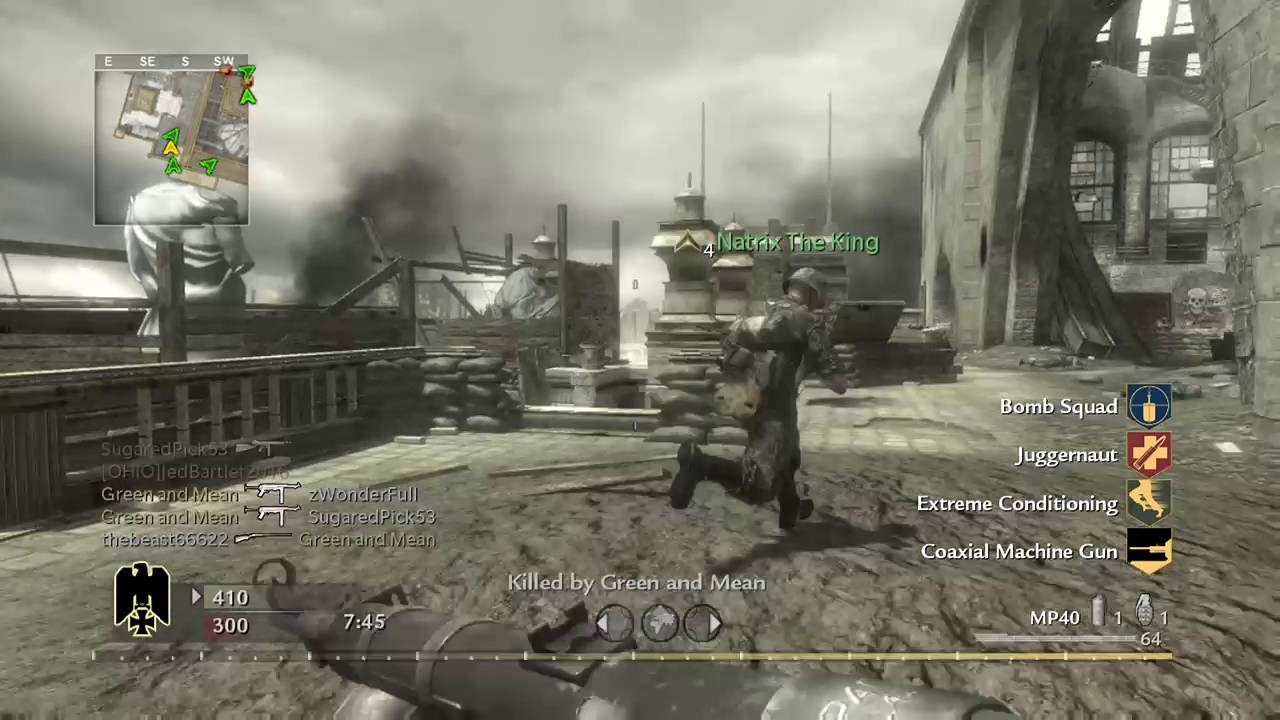 قيم بلاي كود 5 على الاكس بوكس ون |  Call of duty : World at war