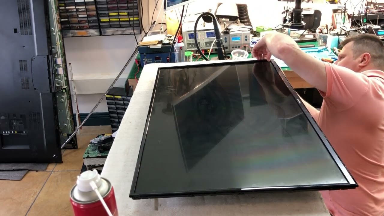 Panasonic TX-43GX550B No picture, No backlight, realtime Repair