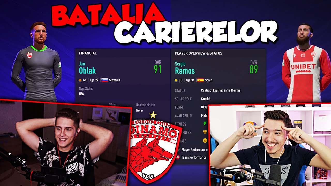 RAMOS SI OBLAK AJUNG LA DINAMO BUCURESTI ! - BATALIA CARIERELOR cu Theo