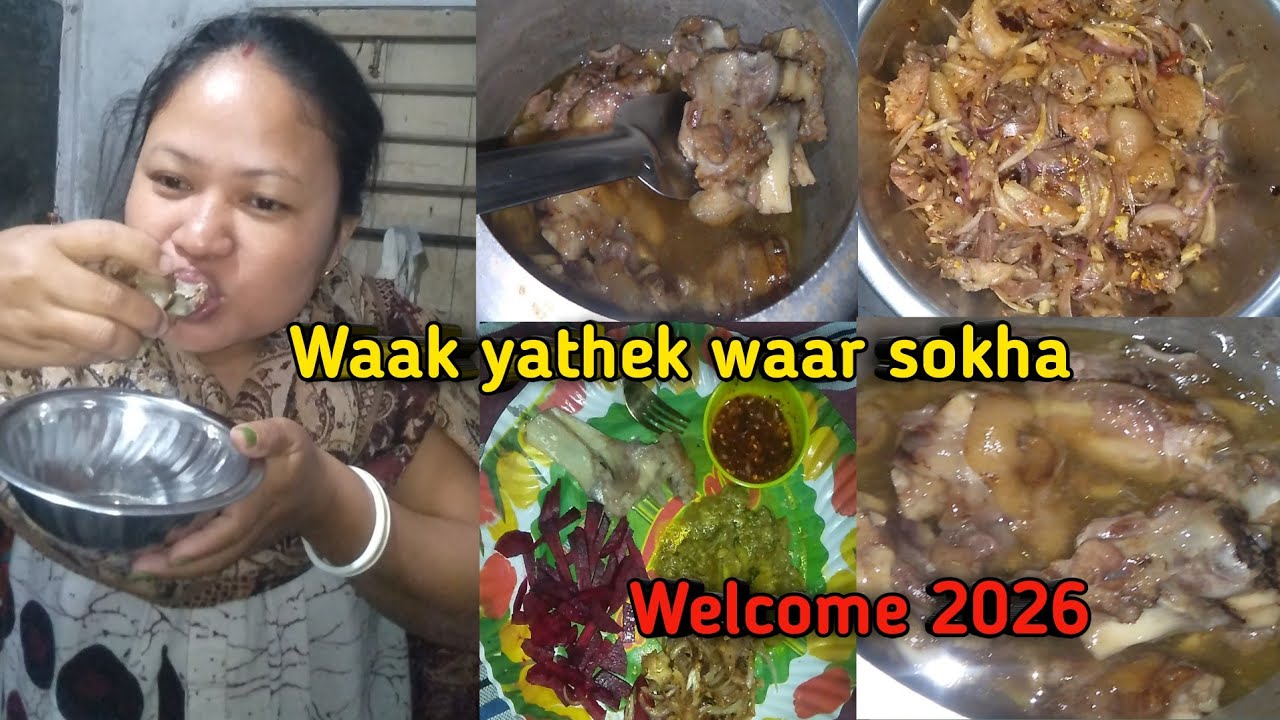 Празднование Нового года с ваак ятек (свиная ножка) 🤣||Последний видеоблог 2025 года||Добро пожал...