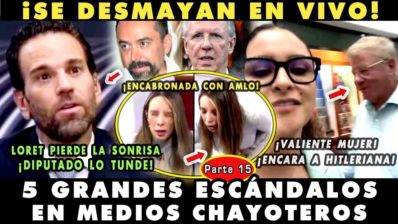 ¡TUNDEN A ALAZRAKI EN LAS CALLES! TOP 5 ESCÁNDALOS CHAYOTEROS EN TV (15) ¡DIPUTADO MADR3A A LORET!