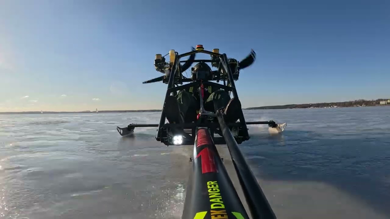 bojer Aeroice TWIN Honda iceboat 2026