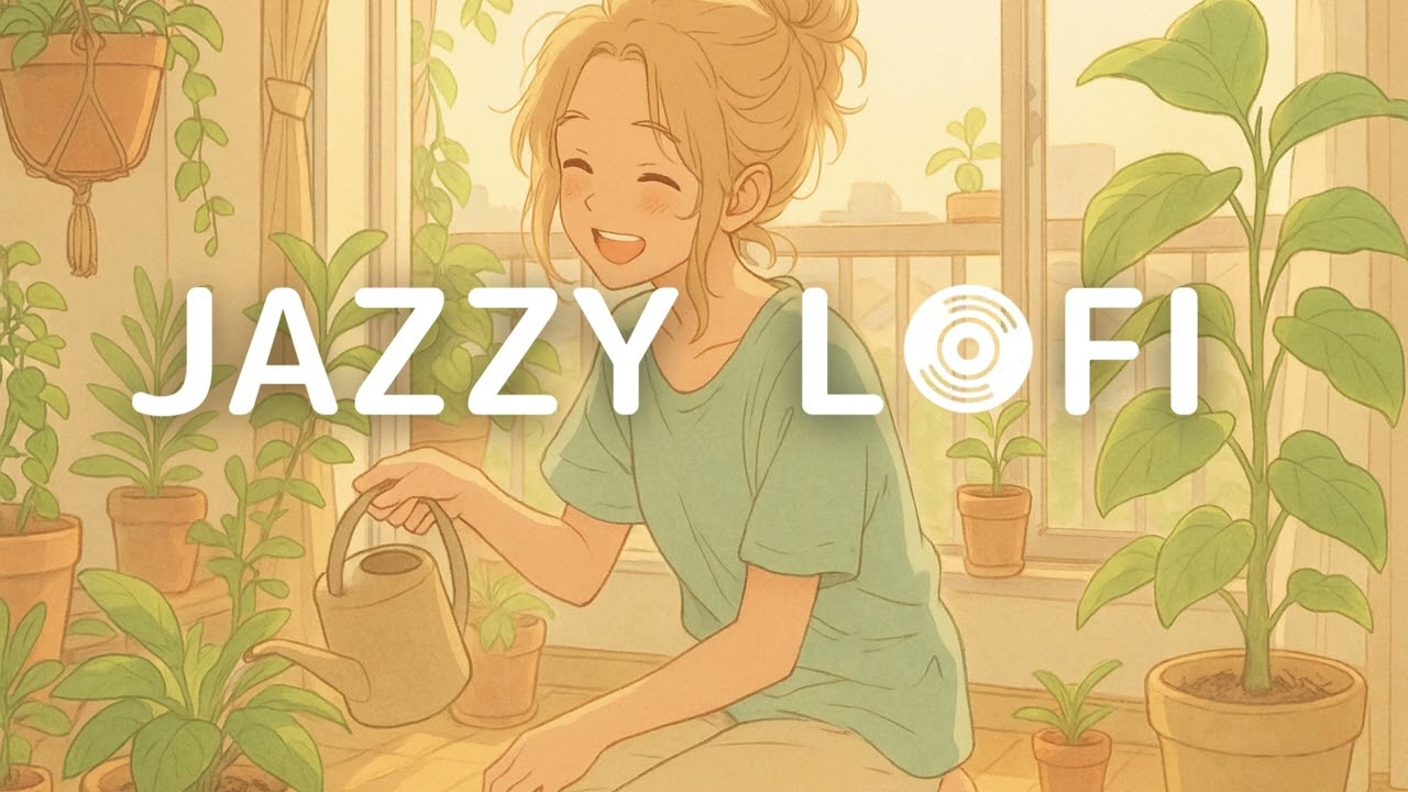 JAZZY LOFI – 植物と過ごす静かな朝のチルBGM
