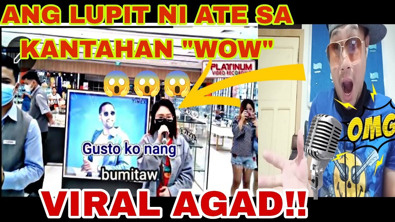 😱VIRAL AGAD SI ATE! ANG LUPIT NG BOSES NI ATE! GUSTO KUNANG BUMITAW! GRABI HALIMAW NGA! 👏