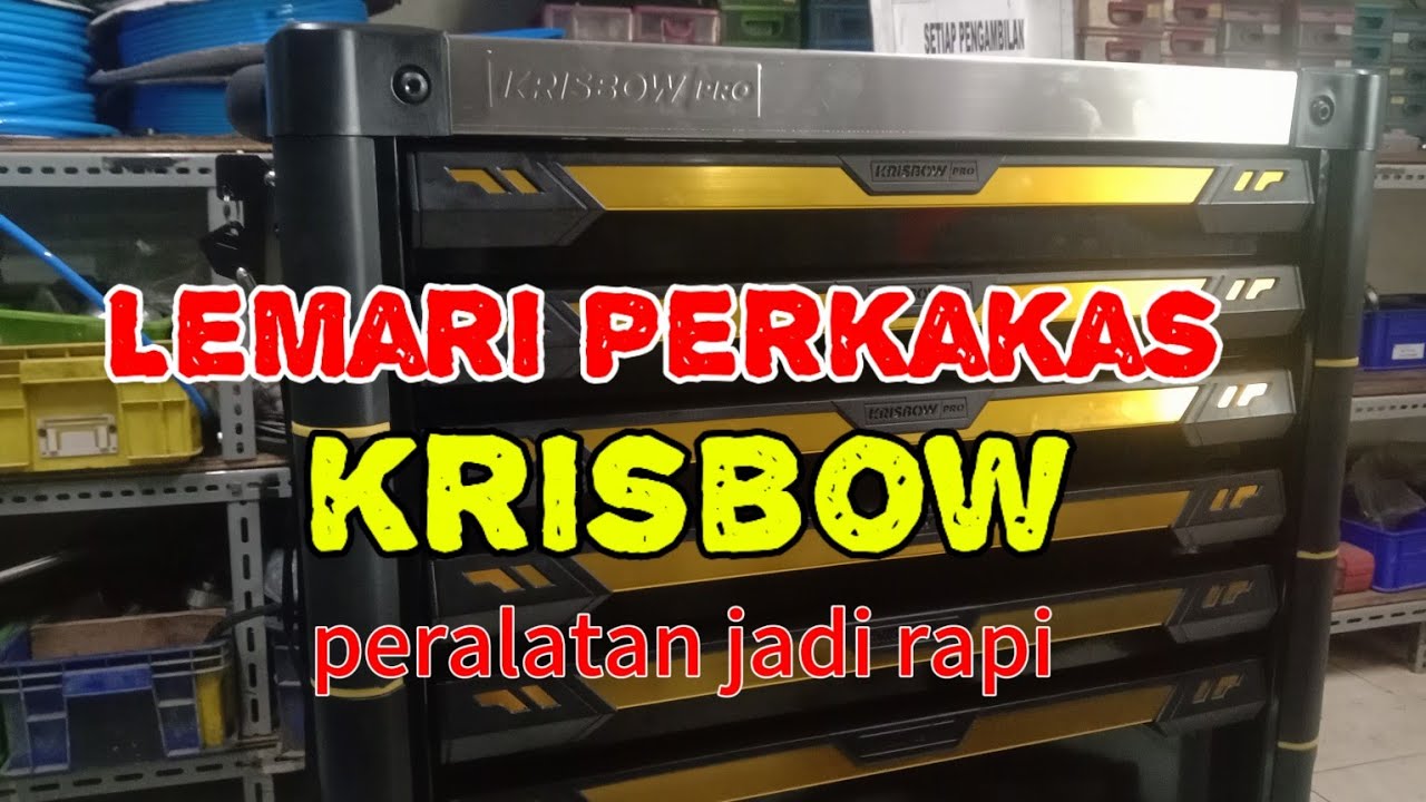 Lemari Perkakas Krisbow Beserta isi perlengkapannya