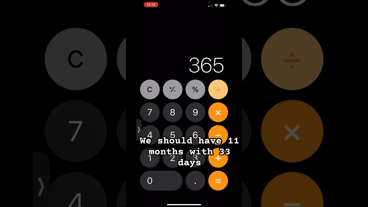 The calendar should have 11 months w 33 days 🌎#shorts #viral #like #trending #funny #comedy #memes
