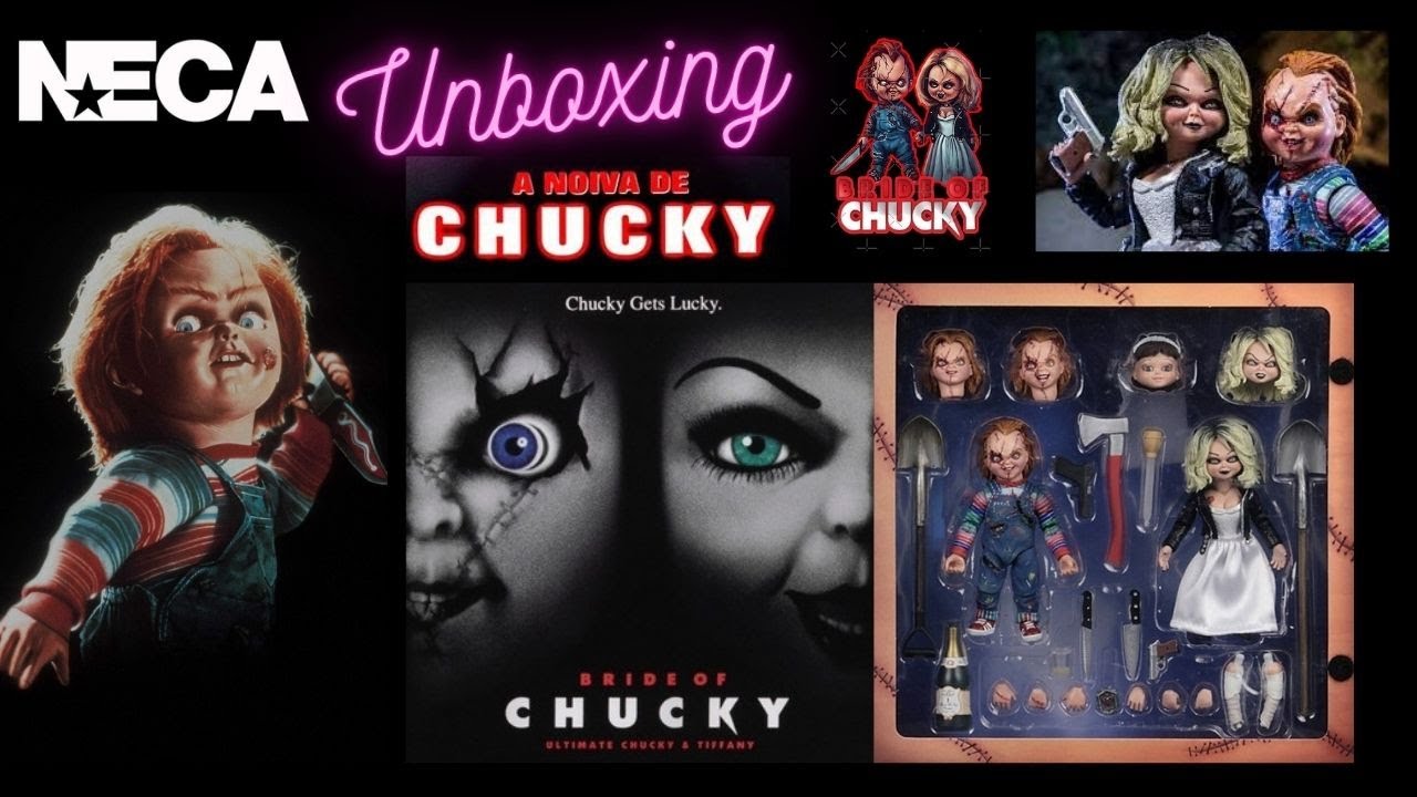 UNBOXING NECA BRIDE OF CHUCKY - La Novia de Chucky - Chucky & Tiffany 2 pack Ultimate Neca Reel Toys
