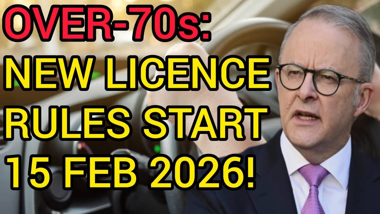 🚨URGENT: New Driving Licence Rules for Over-70s in Australia from 15 Feb 2026 – What You MUST Know!