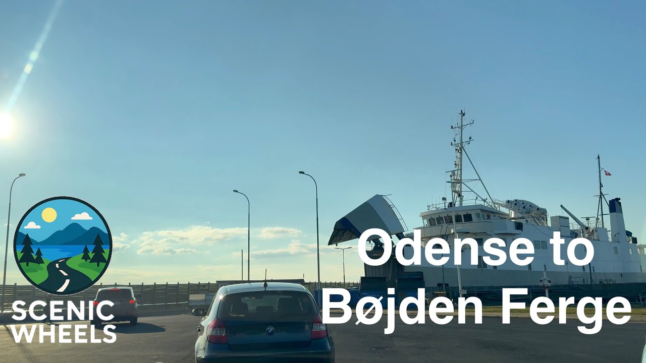 Odense to Bøjden ferry | Denmark Scenic Car Drive 2026 4K