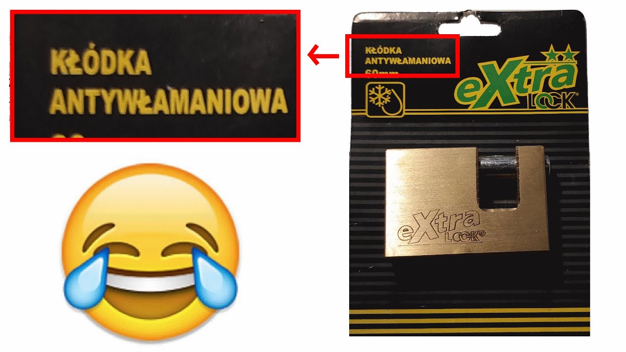 Kł&oacute;dka Antywłamaniowa Extra Lock - Unikajcie jej! Jeden z najgorszych zamk&oacute;w jaki miałem w rękach:/
