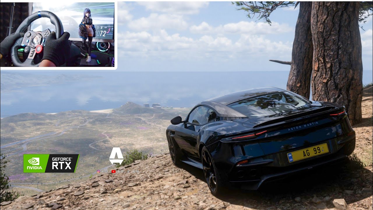 Aston Martin DBS Superleggera 2019 - FORZA HORIZON 5 | logitech g29 steering wheel