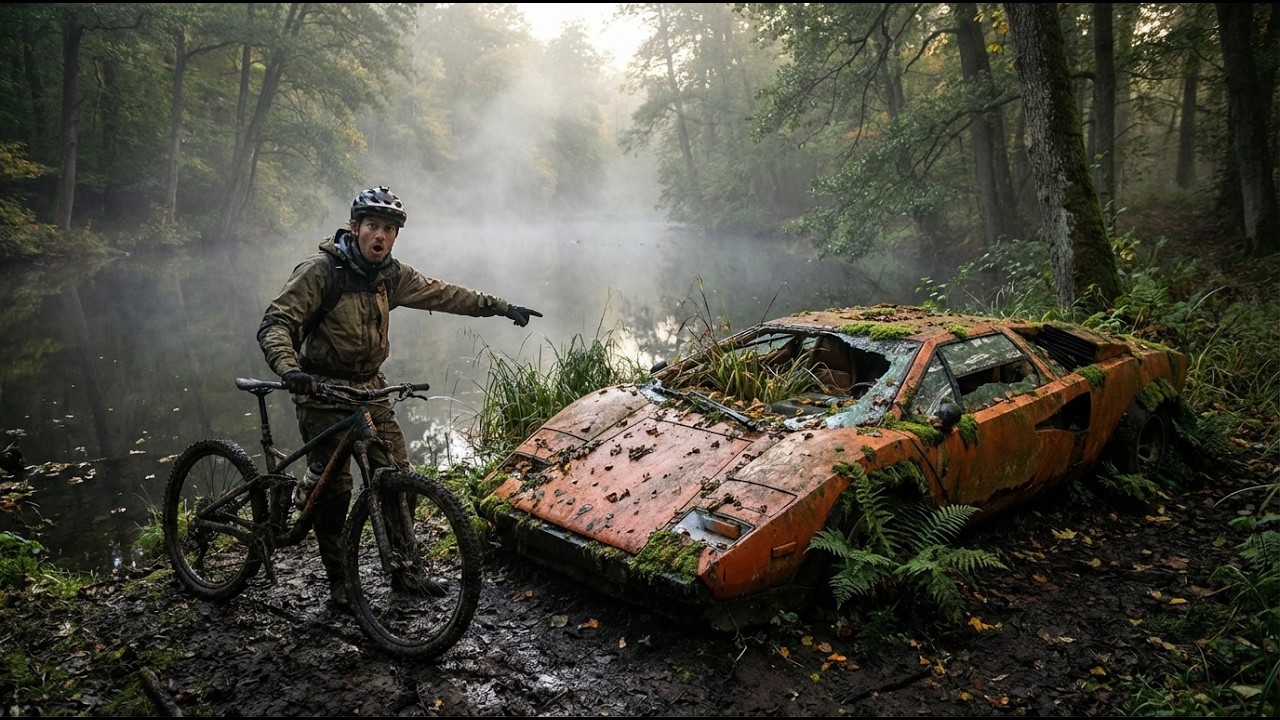 J’ai Accidentellement Trouvé une Lamborghini des Années 1970 Abandonnée dans la Forêt 😱